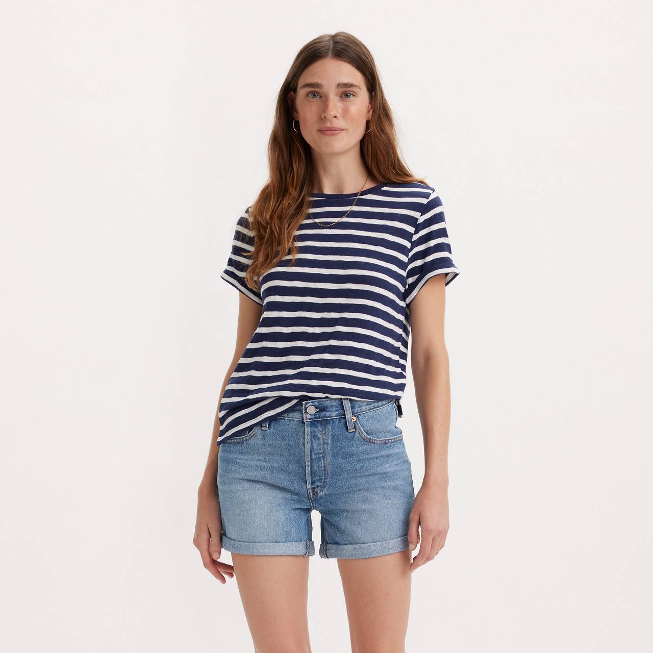 STRIPED MARGOT SHORT SLEEVE T-SHIRT - 2