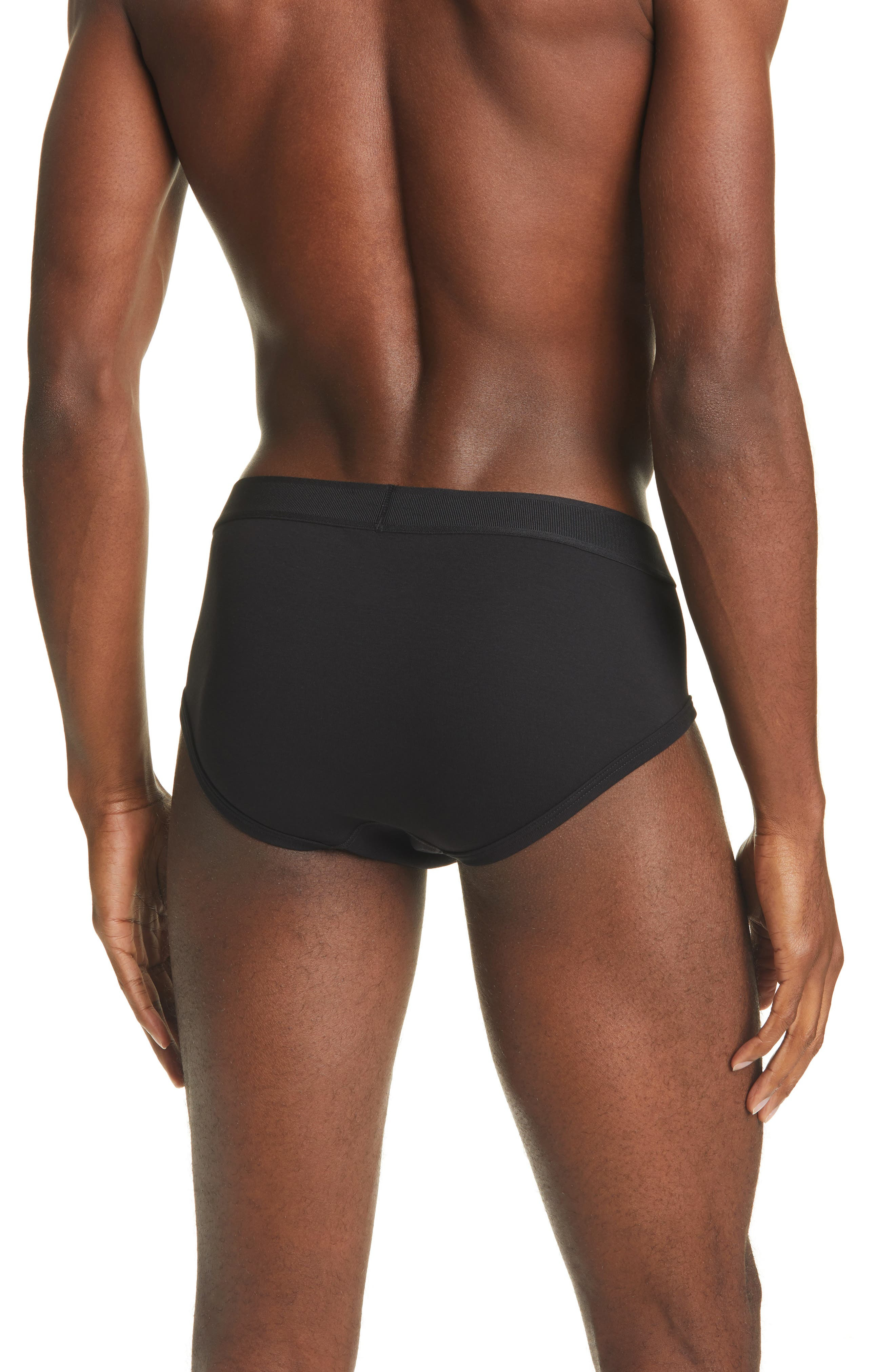2-Pack Cotton Stretch Jersey Briefs - 3