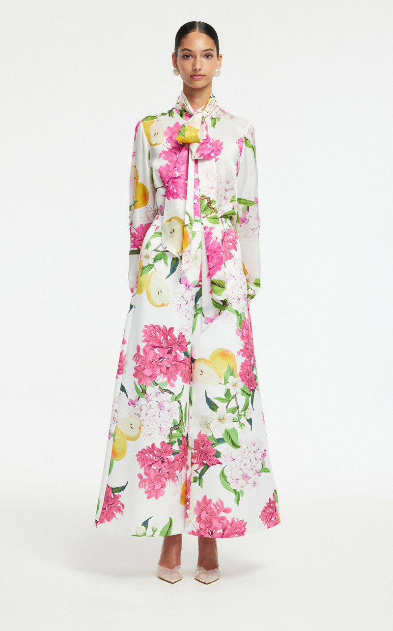 LEO LIN Candied Pants floral outlook