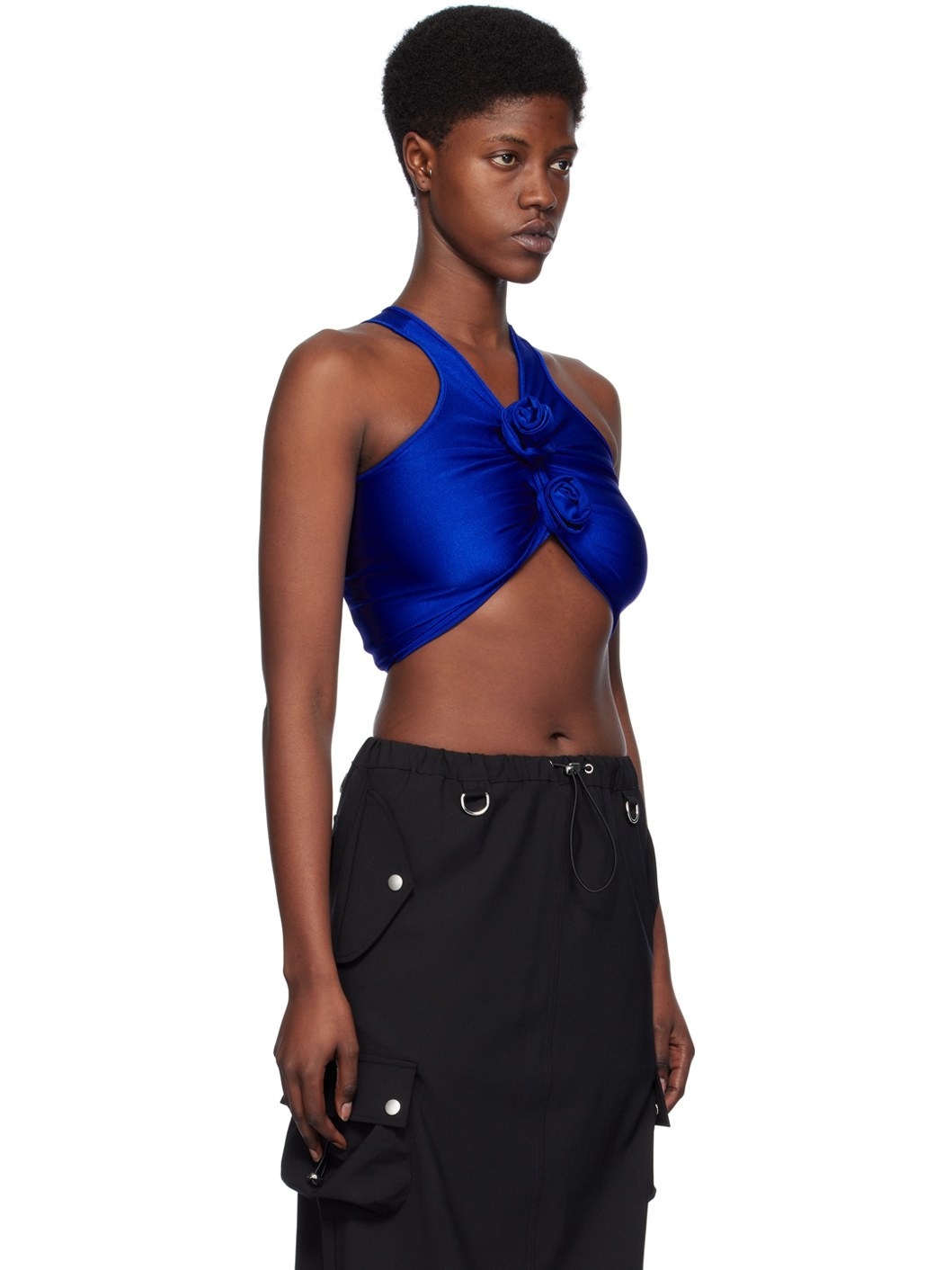 Blue Flower Top - 2