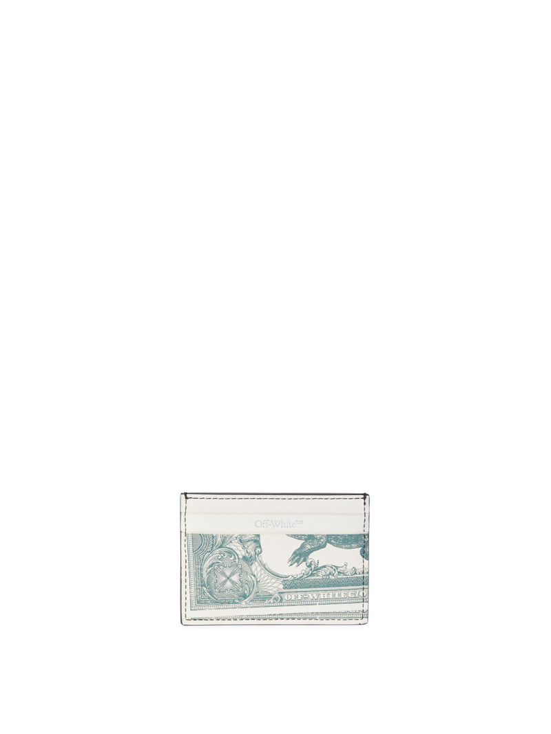 White/green Currency Card Case 1