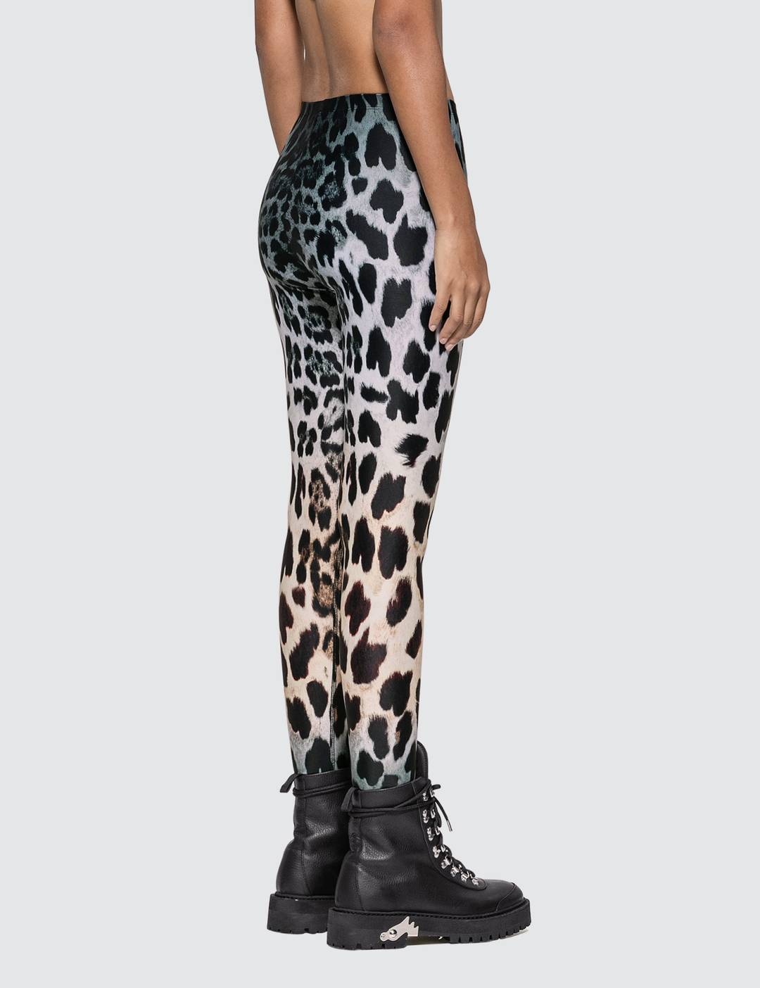 Faded Leopard Leggings - 3