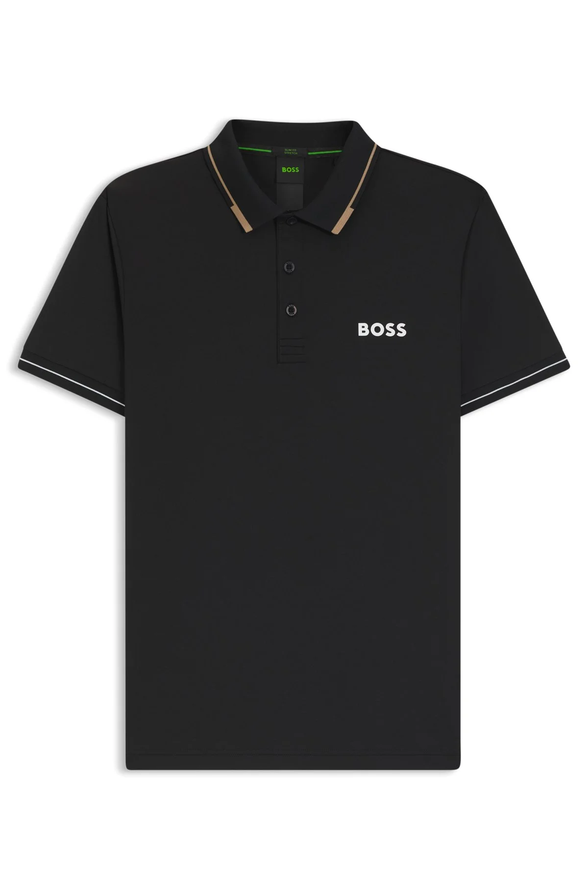 SLIM-FIT POLO SHIRT 와 CONTRAST LOGOS - 1