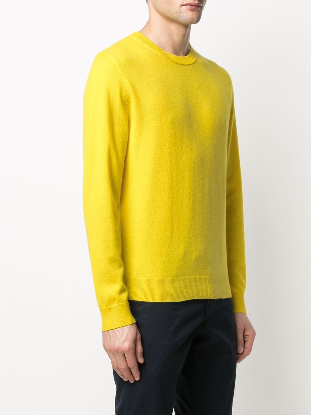 round neck cashmere jumper - 3