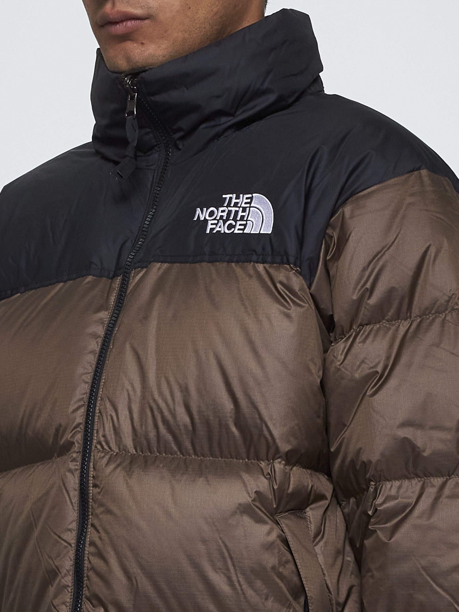 1996 Retro Nuptse quilted nylon down jacket - 4