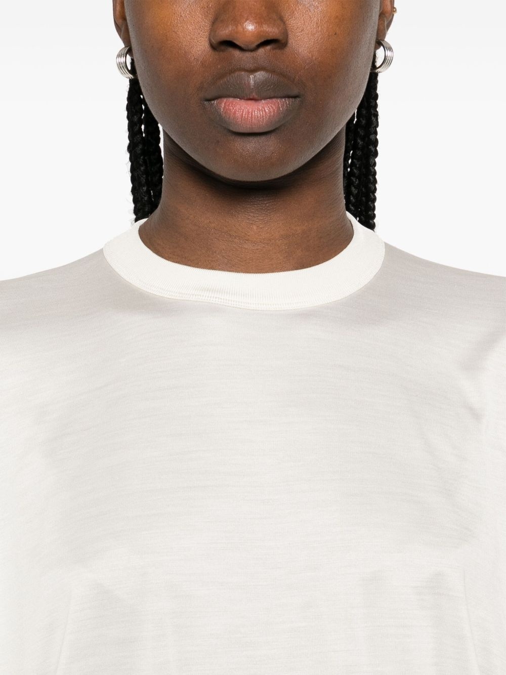 silk T-shirt - 5