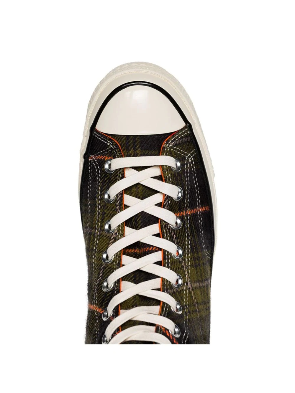 Chuck 70 Classic Hi-Top Plaid Sneakers - 4