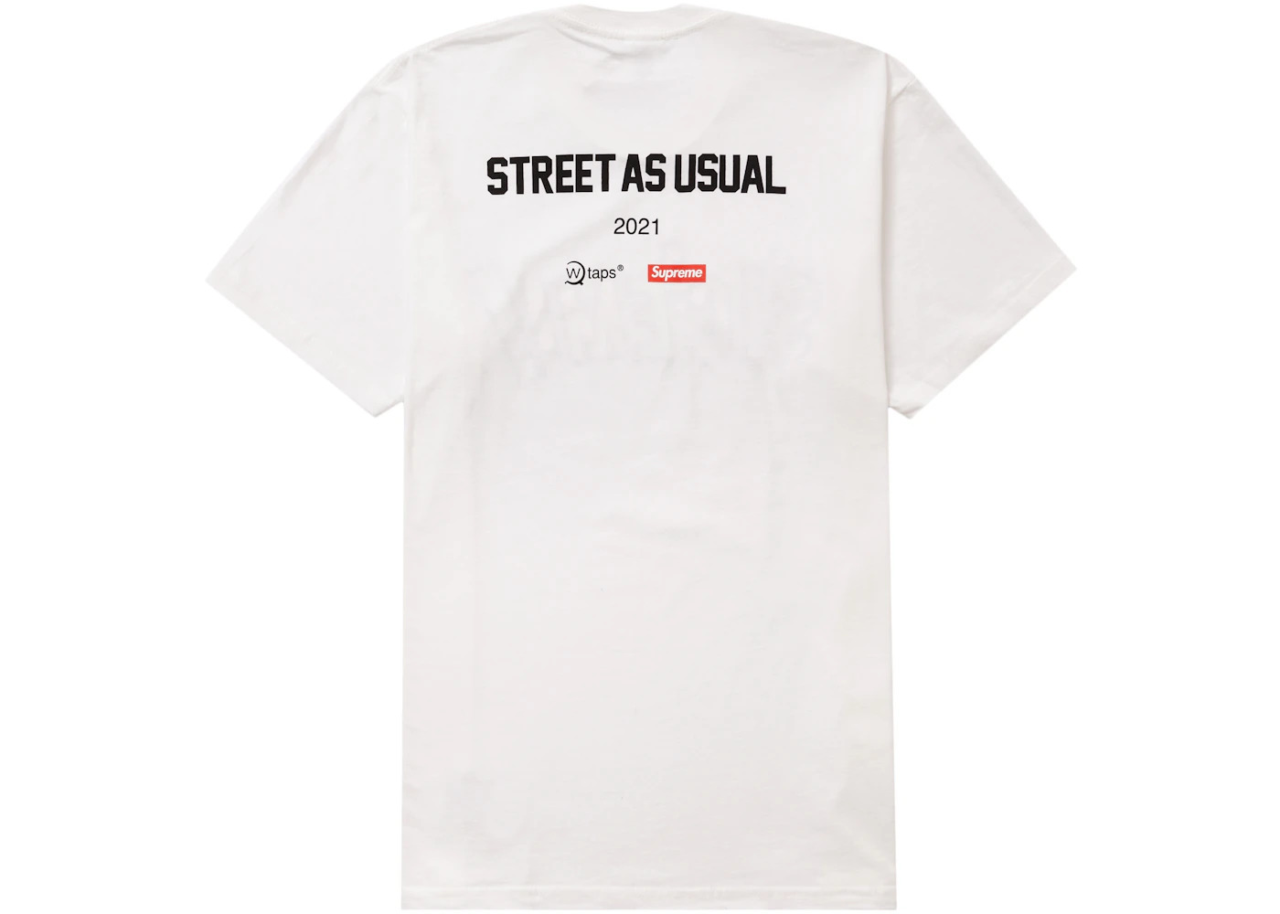 Supreme WTAPS Sic'em! Tee White - 2