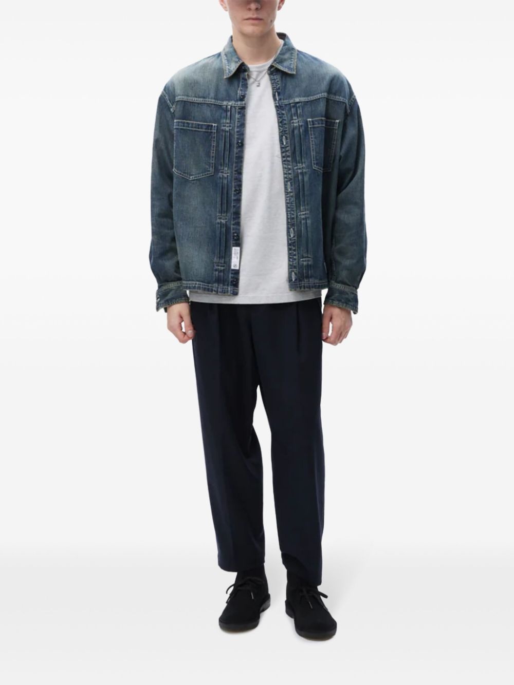 NEIGHBORHOOD denim shirt | REVERSIBLE