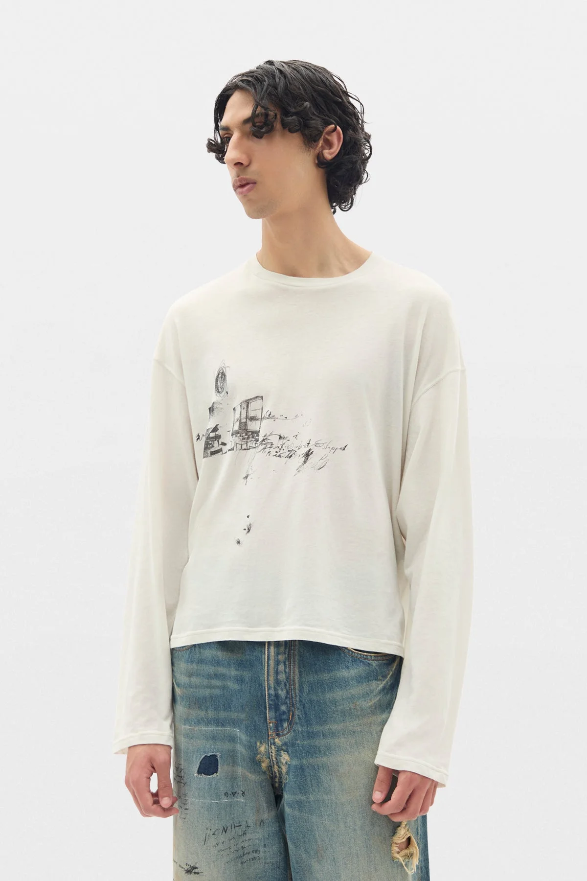Emil Relax Fit Long Sleeve Boxy T - 1