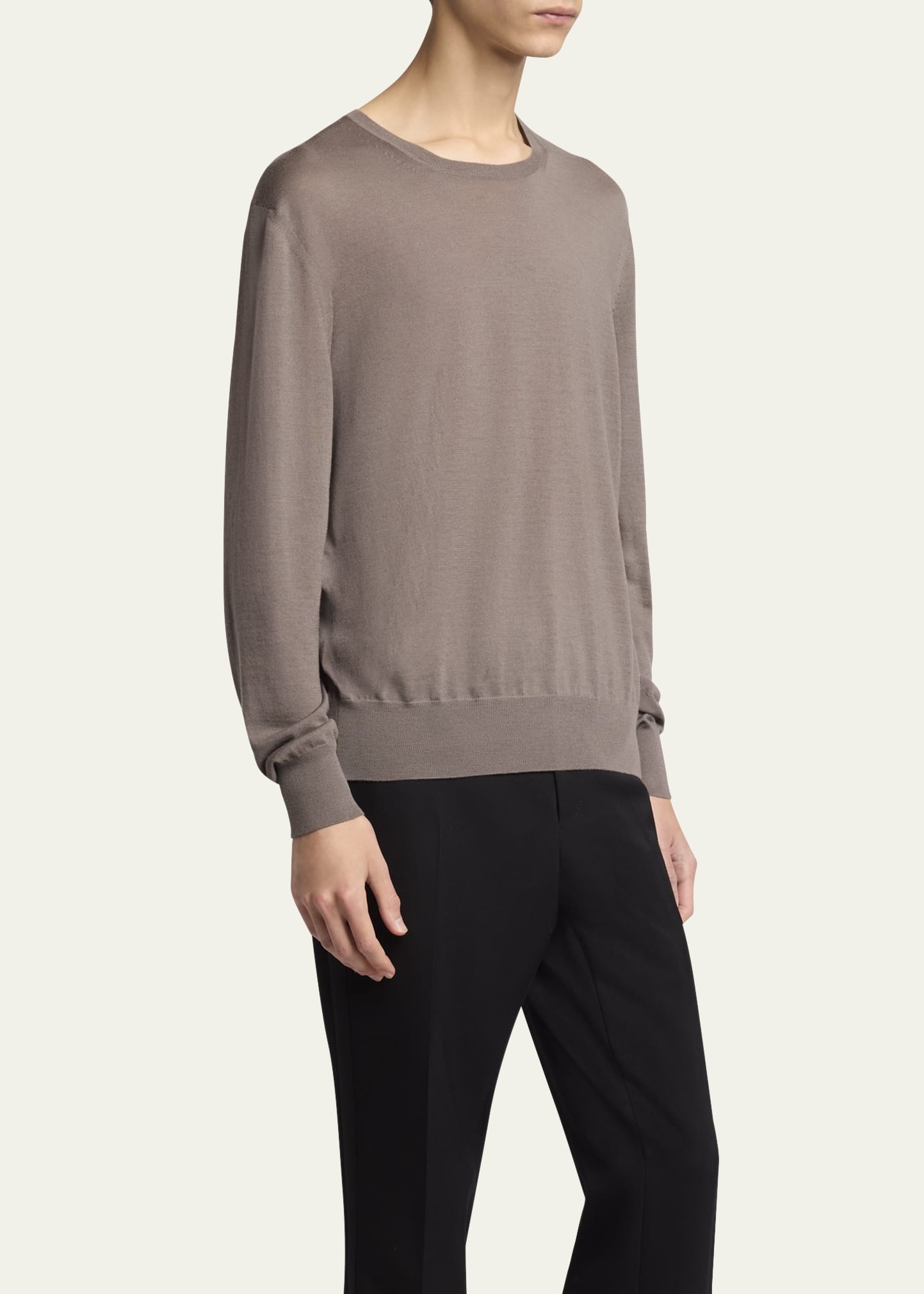 Men's Fine-Gauge Crew Sweater - 4