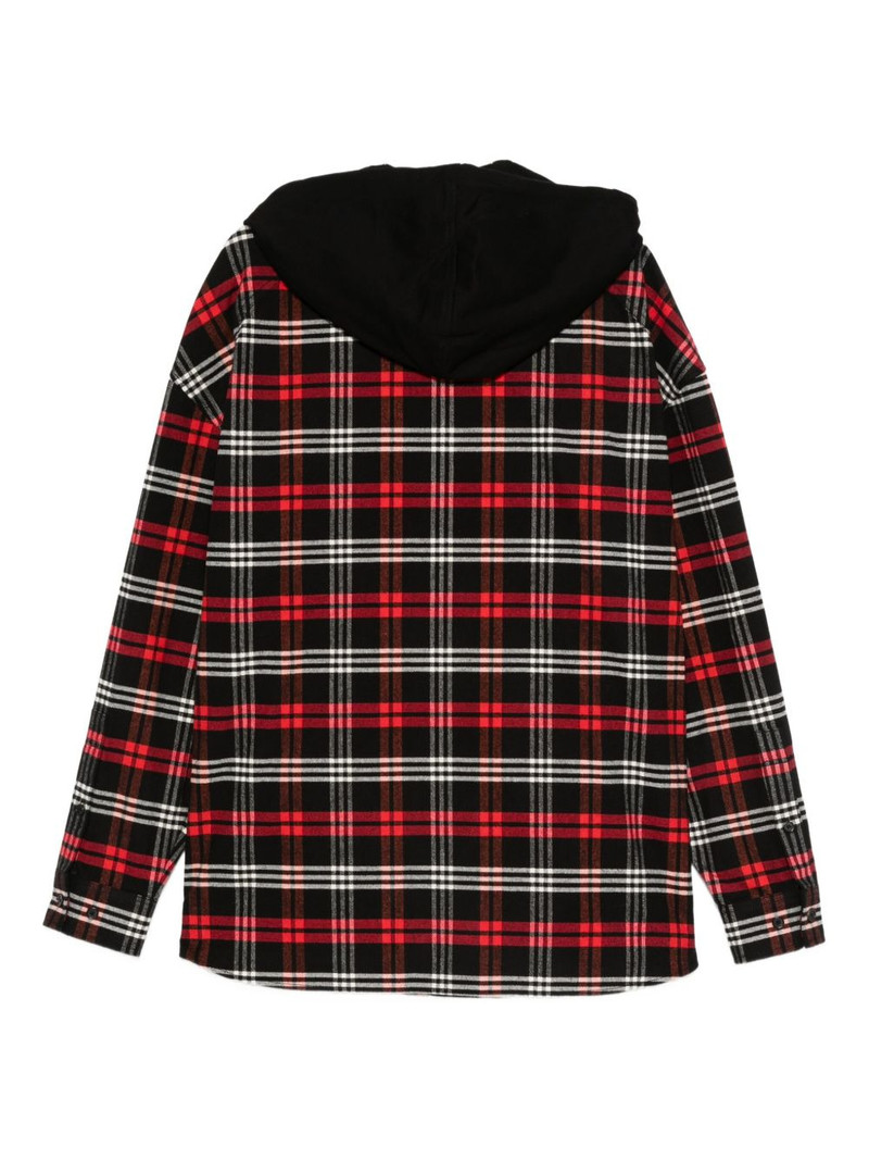 JUUN.J drawstring-hood shirt outlook