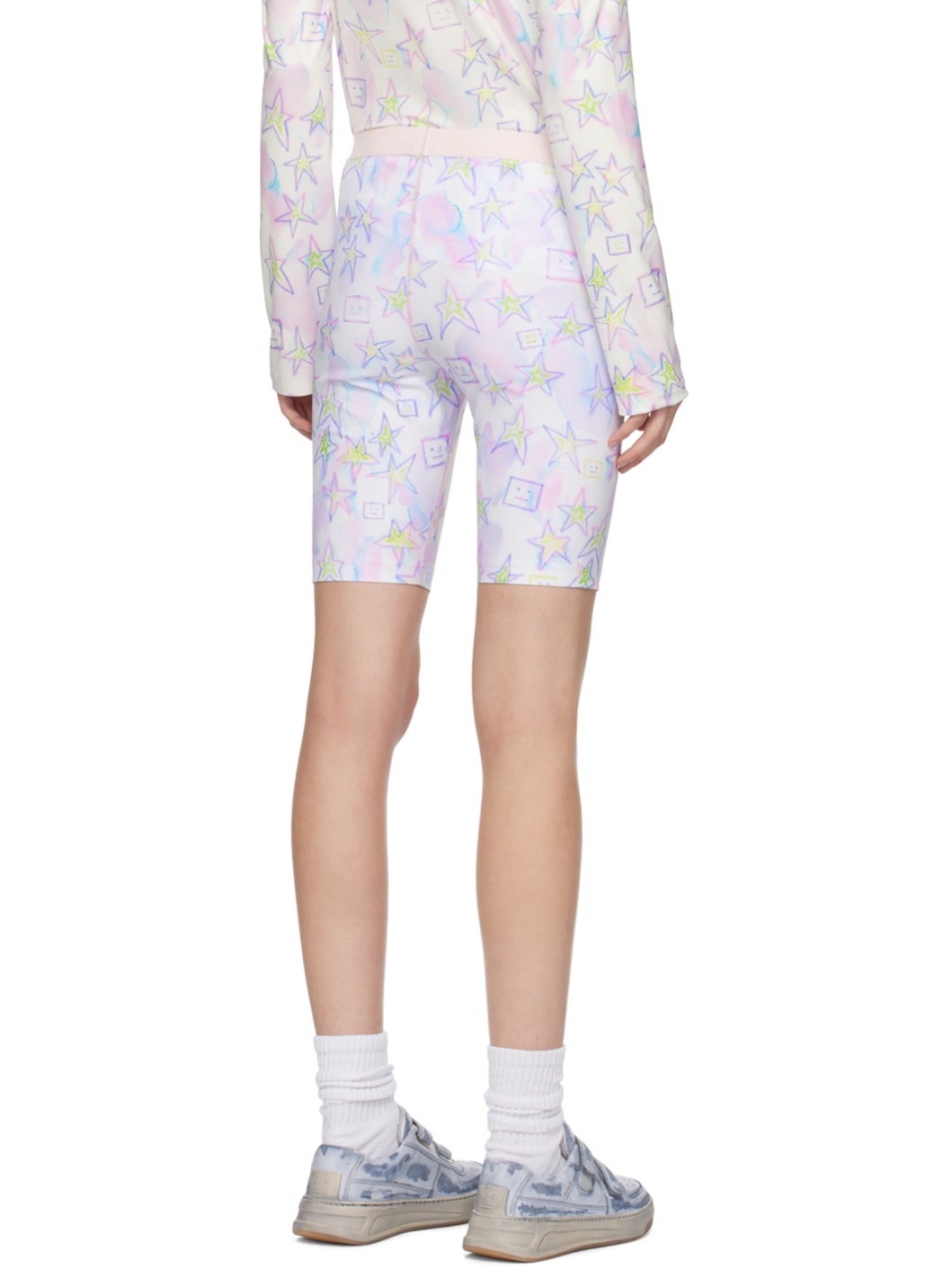 Multicolor Printed Shorts - 3