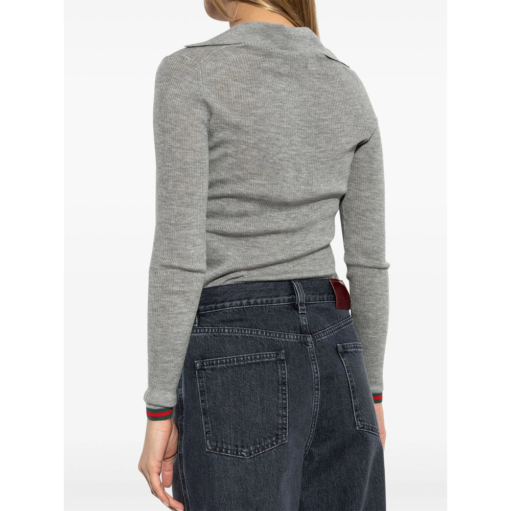 Gucci Grey Tops - Polo Tops Women - 3