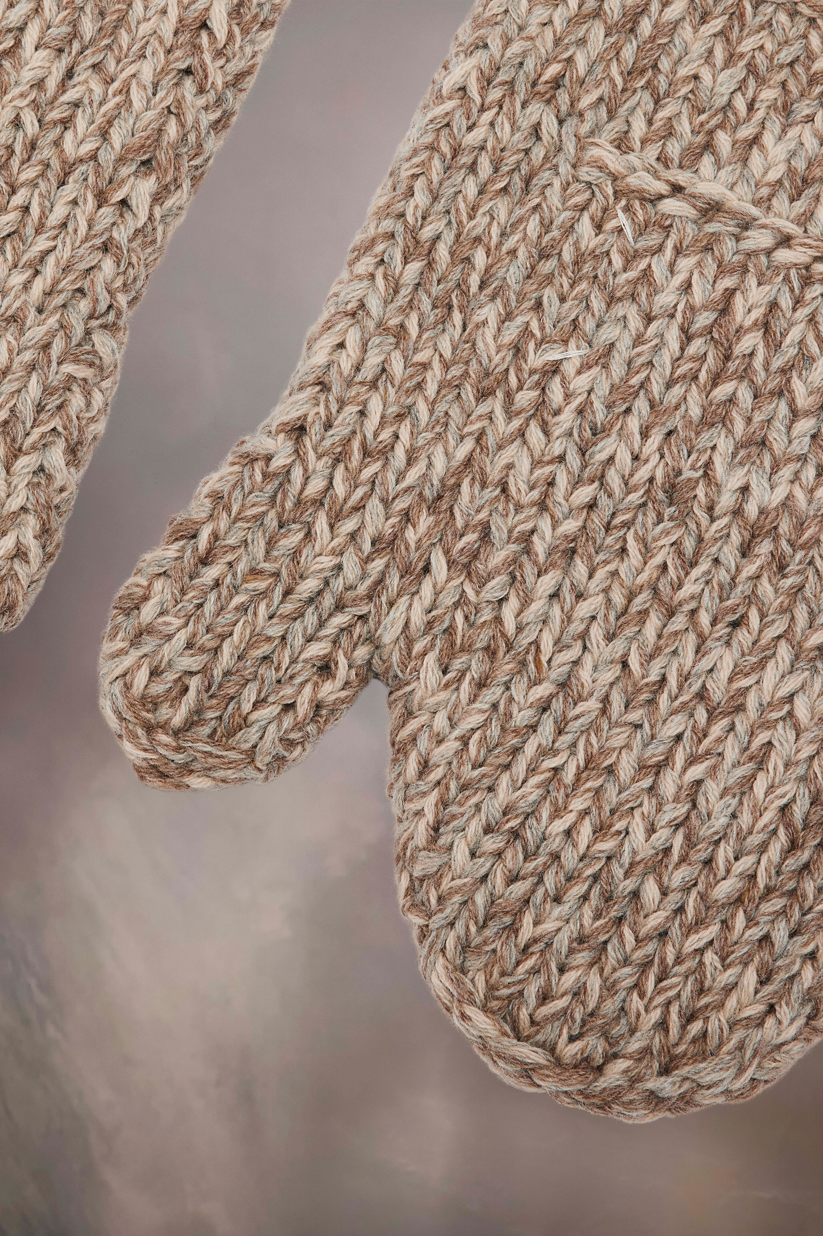 Shetland Wool Mittens - 2