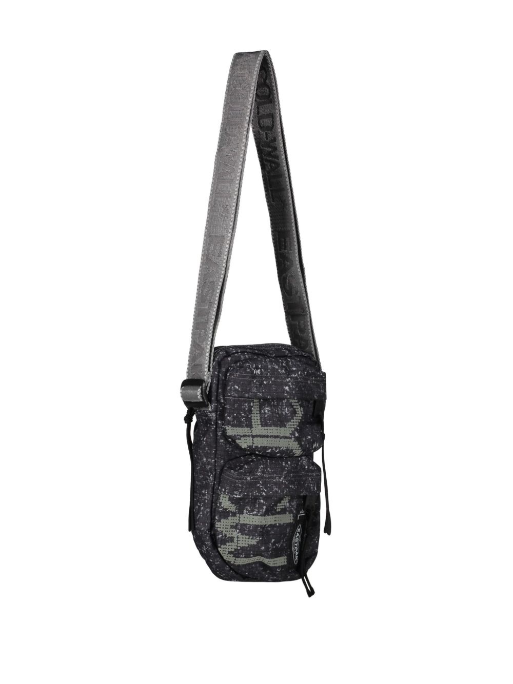 logo-print messenger bag - 3