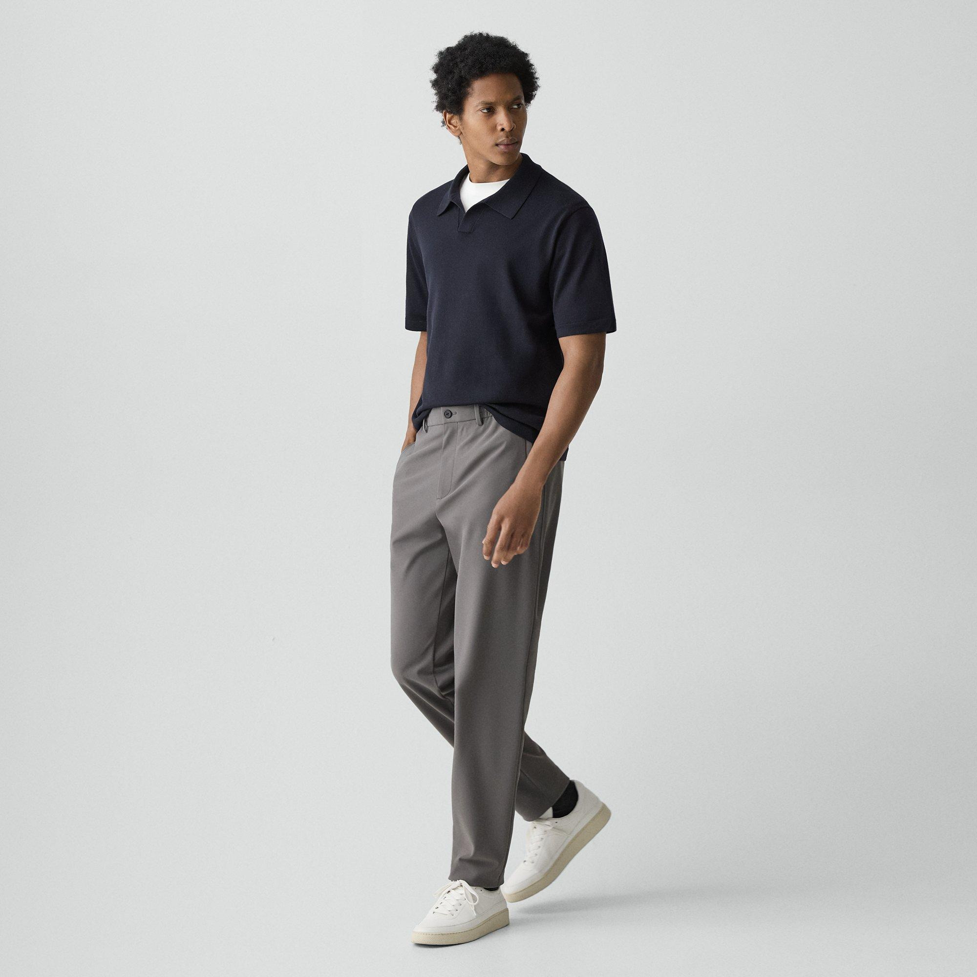 Curtis Drawstring Pant in Precision Ponte - 3