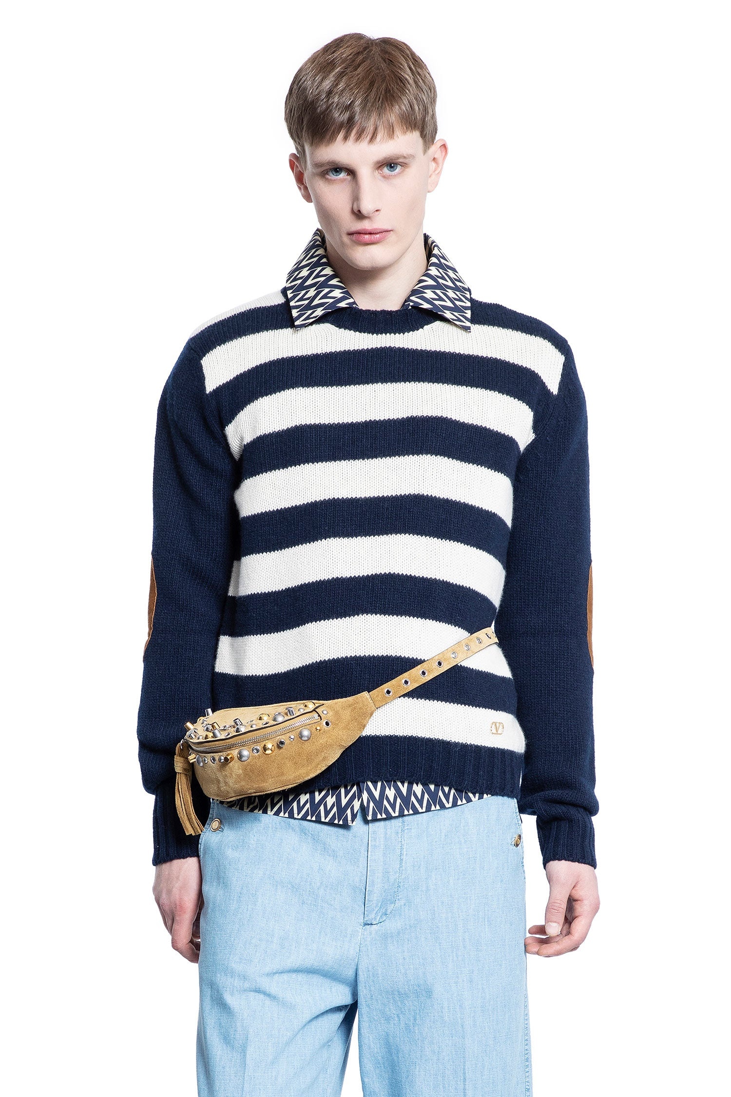 Striped-Wool-Cashmere-Jumper - 5