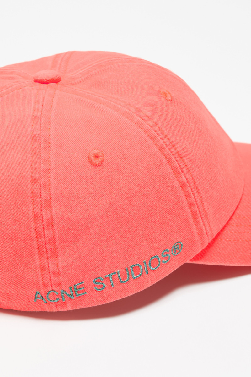 Twill cap - Fluo pink 4