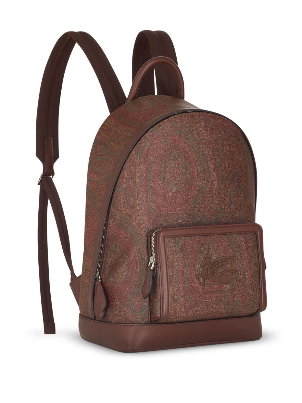 paisley-jacquard backpack - 3