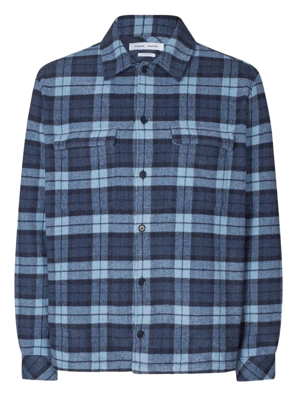 Sacastor plaid pocket overshirt - 1