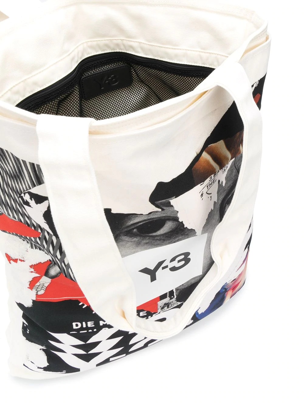 graphic print tote bag - 5