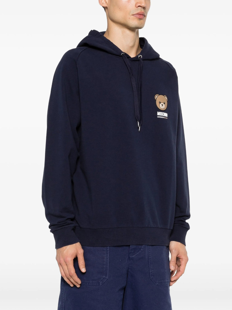 Moschino Bear-print Hoodie 3