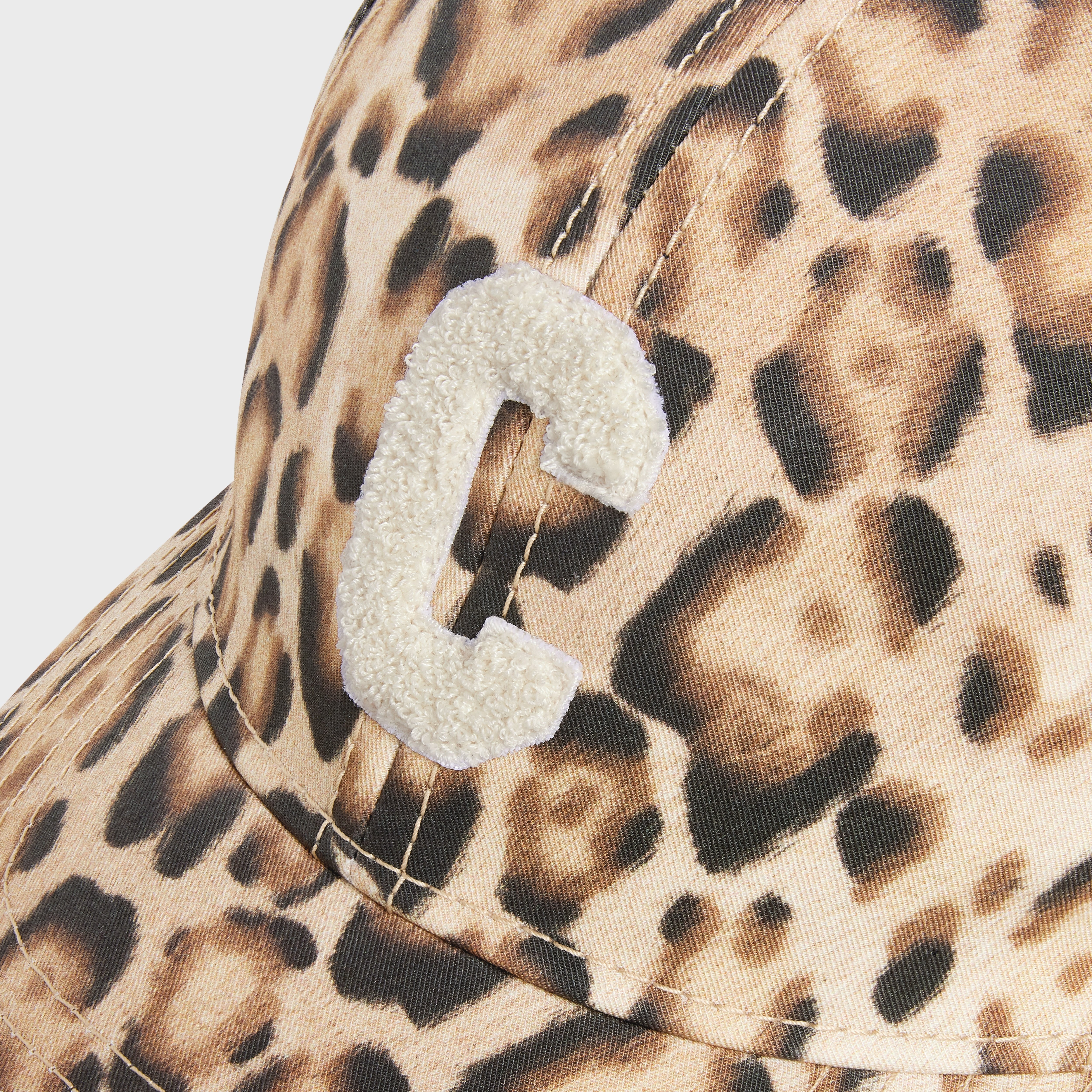 COTTON BASEBALL CAP WITH INITIAL - 5