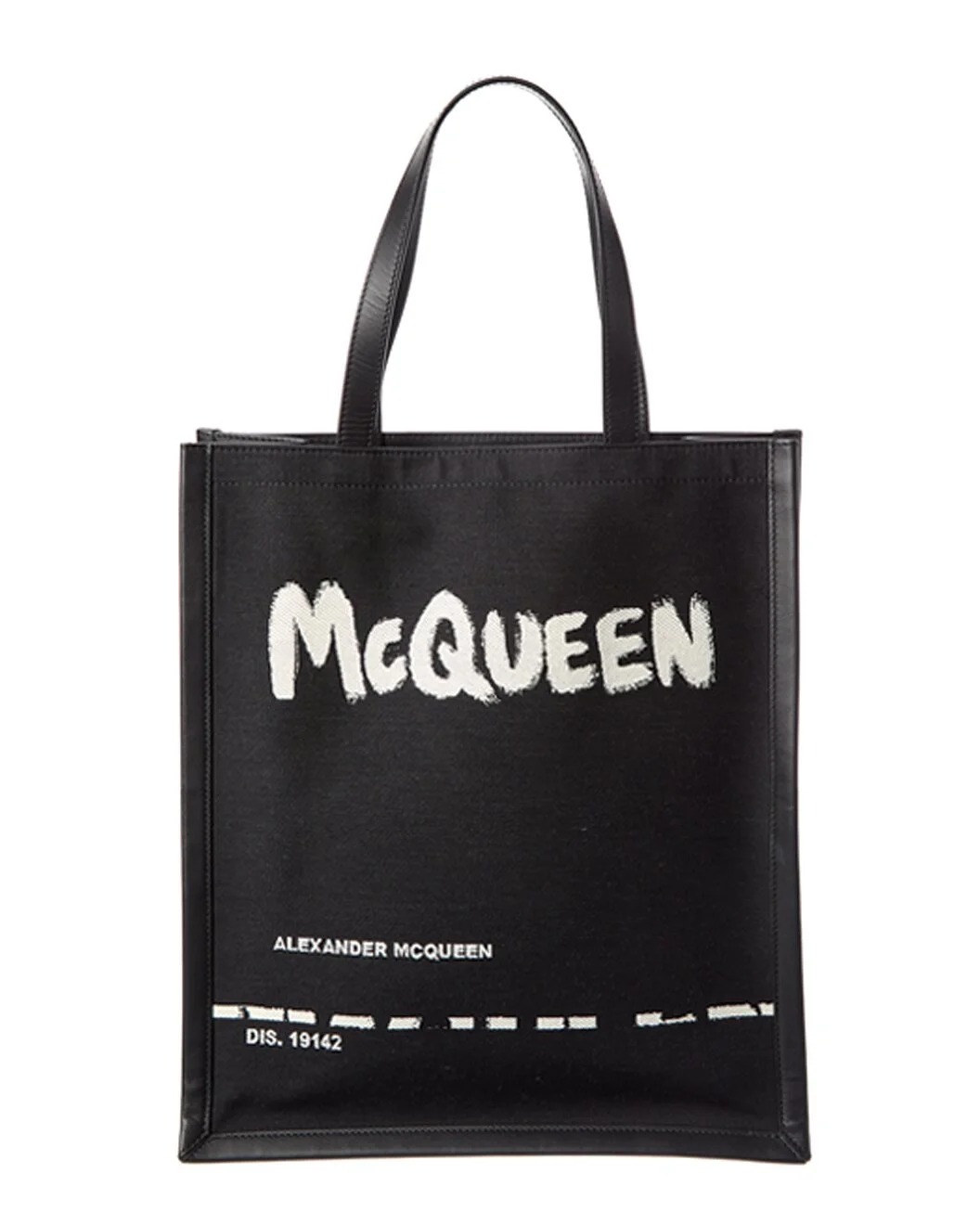 Alexander McQueen Canvas & Leather Tote - 1