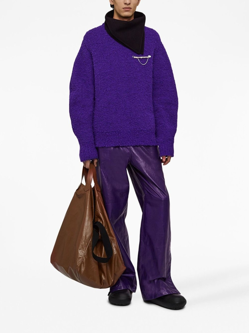 Jil Sander loose-fit slit trousers outlook