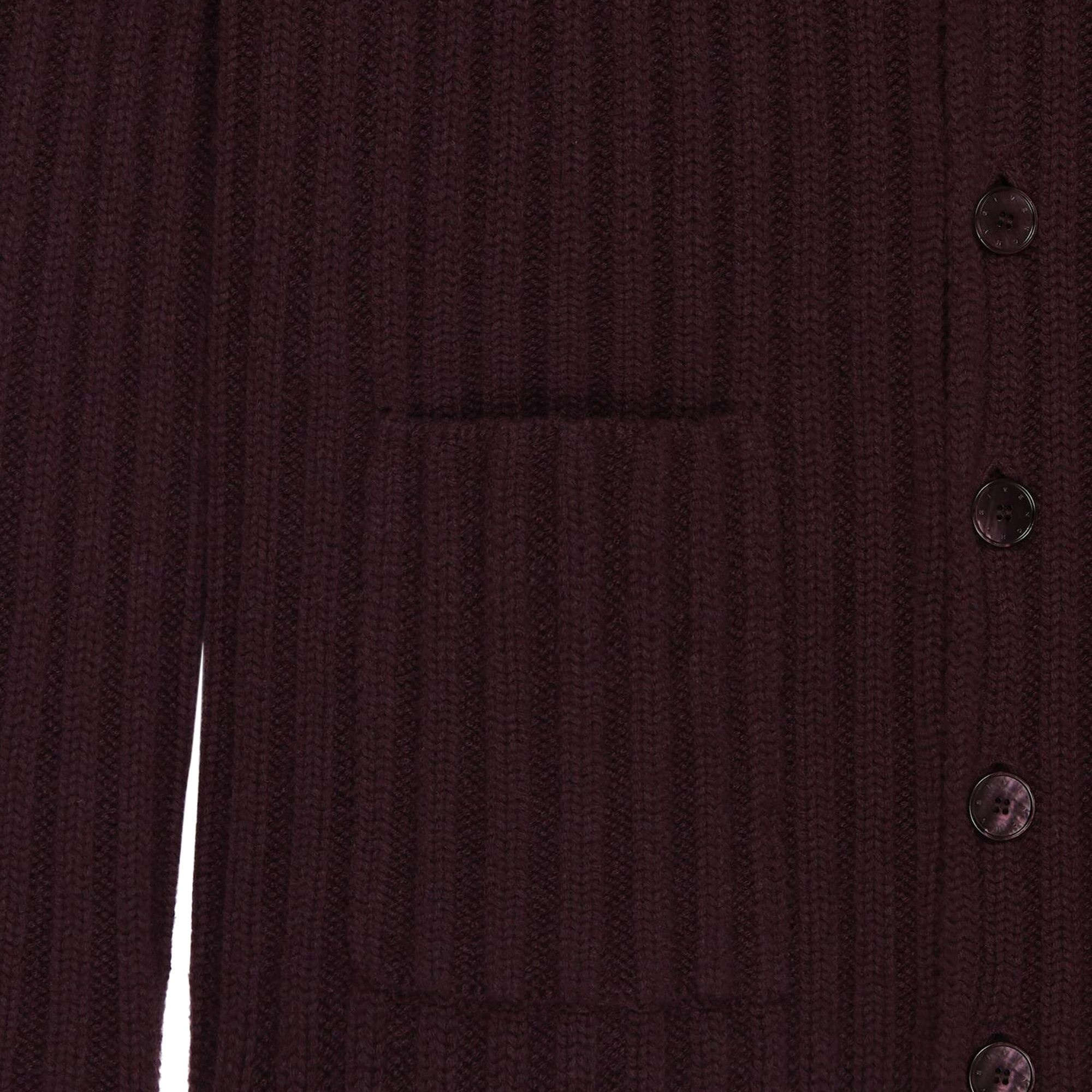 Givenchy Cashmere Cardigan 'Burgundy' - 2