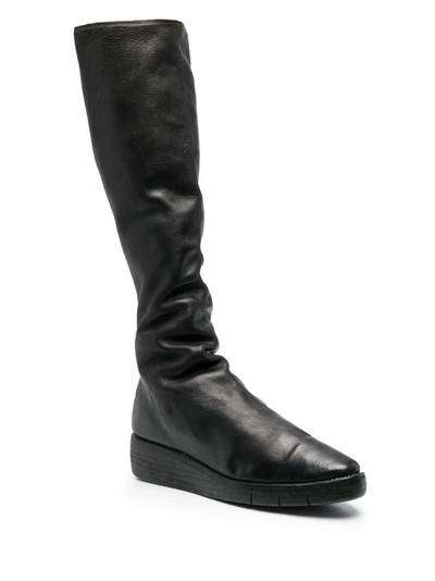 Guidi platform knee boots outlook