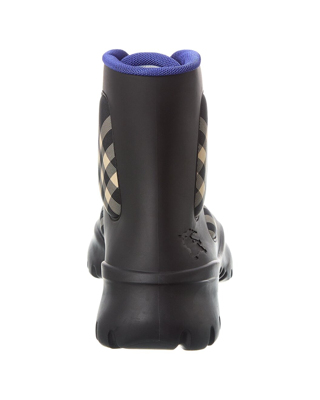 Burberry Boulder Lace-Up Rubber & Canvas Boot - 3