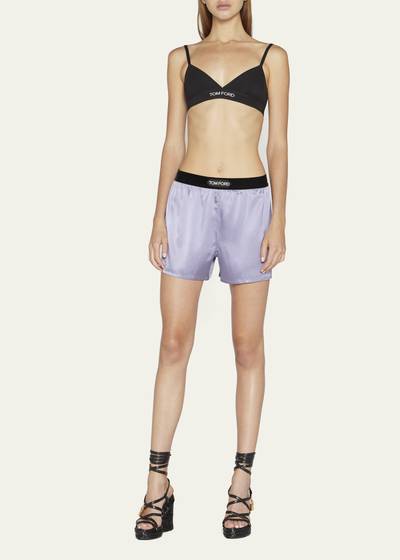 TOM FORD Silk Lounge Shorts outlook