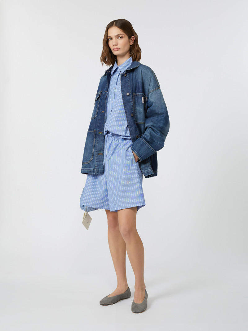 WEEKEND Max Mara ALIGI Denim workwear jacket outlook