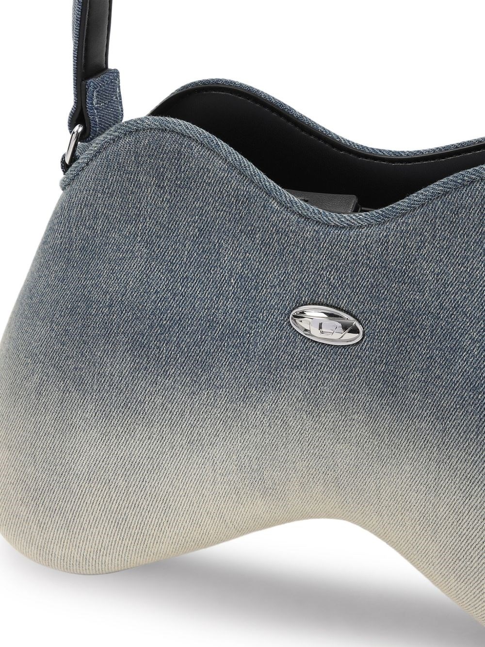 Double-D denim shoulder bag - 3