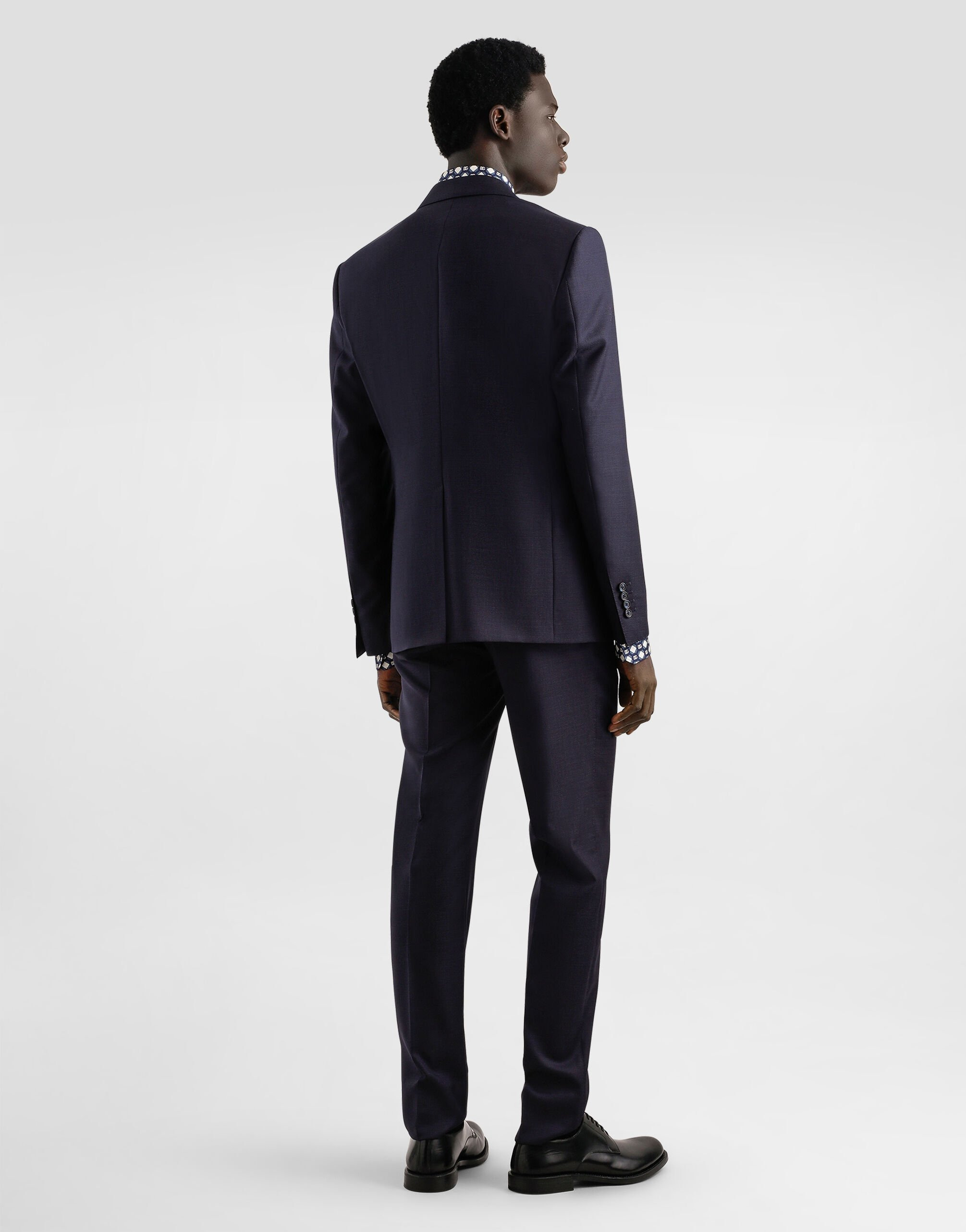 Printed silk twill martini shirt - 5