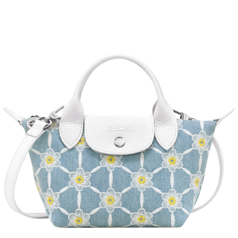 Le Pliage Collection XS Handbag Sky Blue - Canvas 1