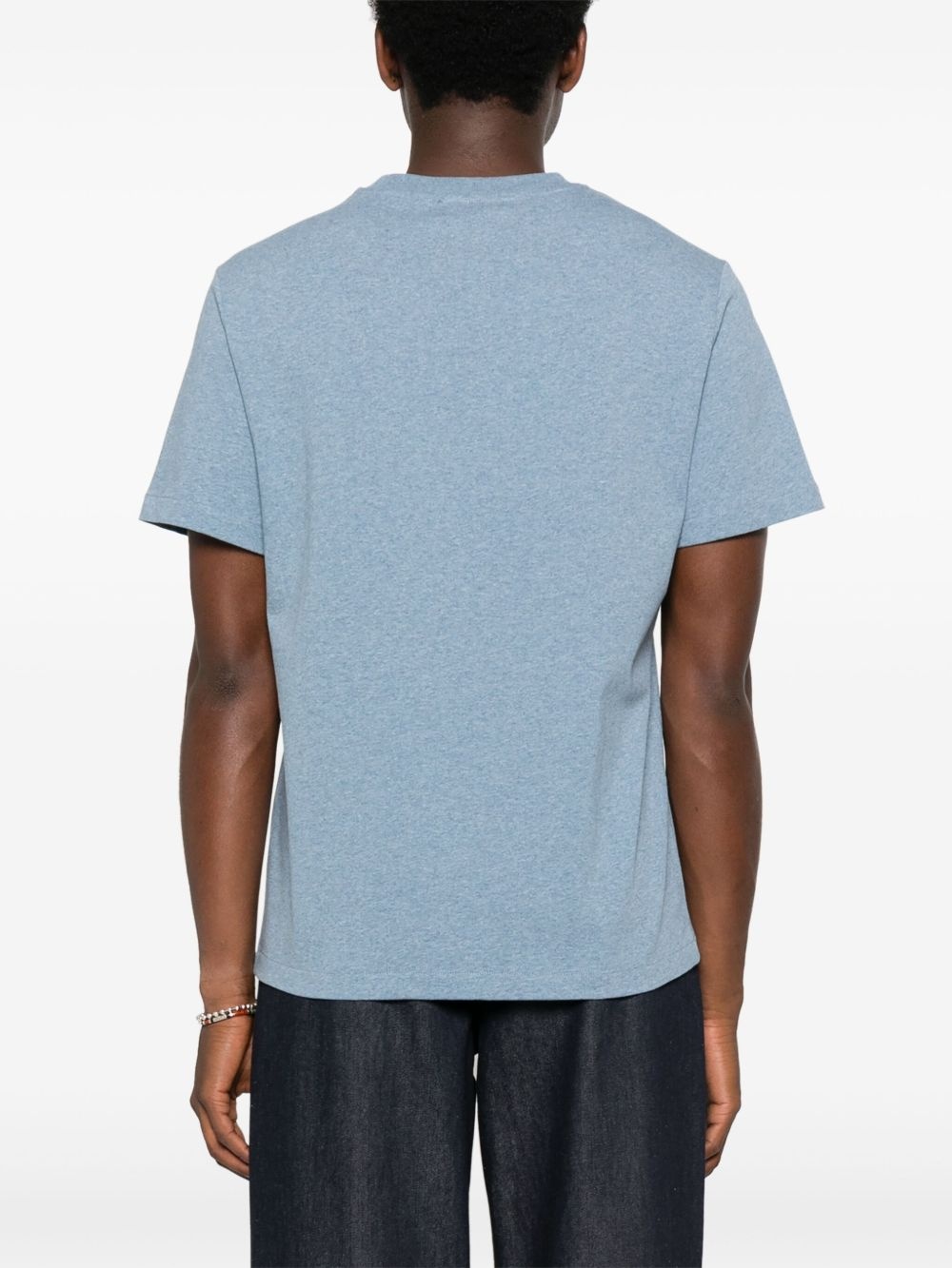 logo-embroidered T-shirt - 4