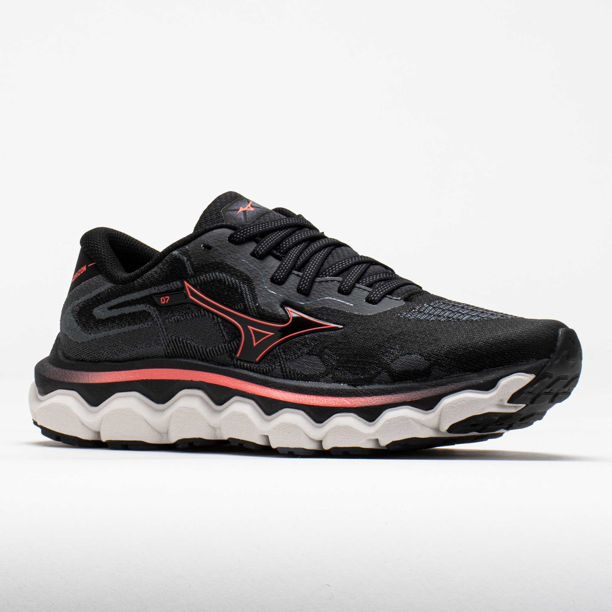 Mizuno Wave Horizon 7 Women's Black/Dubarry - 5