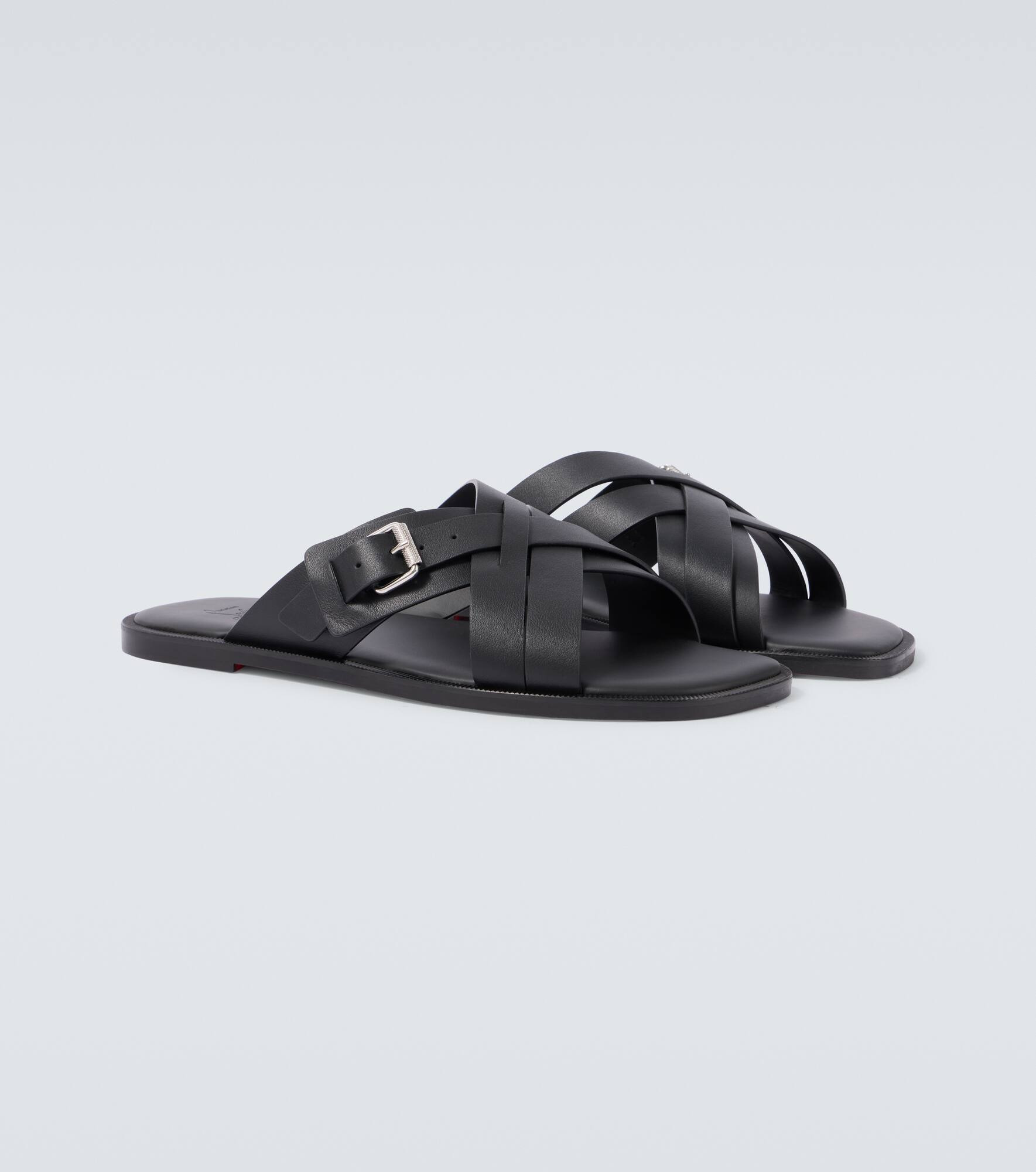 Emircross leather sandals - 5