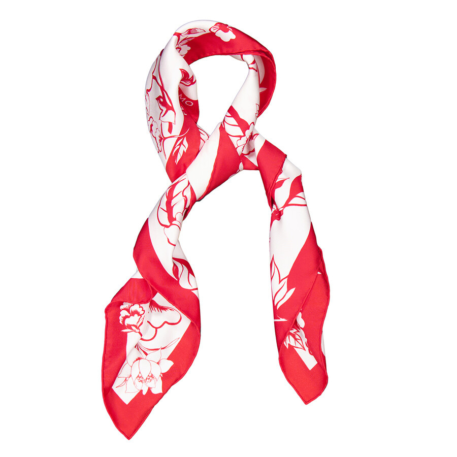 Ferragamo Dragon Print Silk Scarf - 5