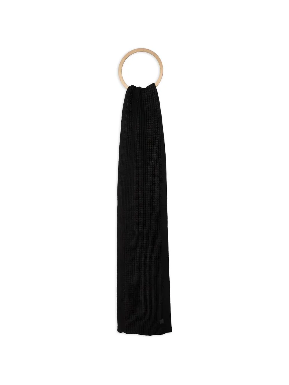 short wool-blend scarf - 1