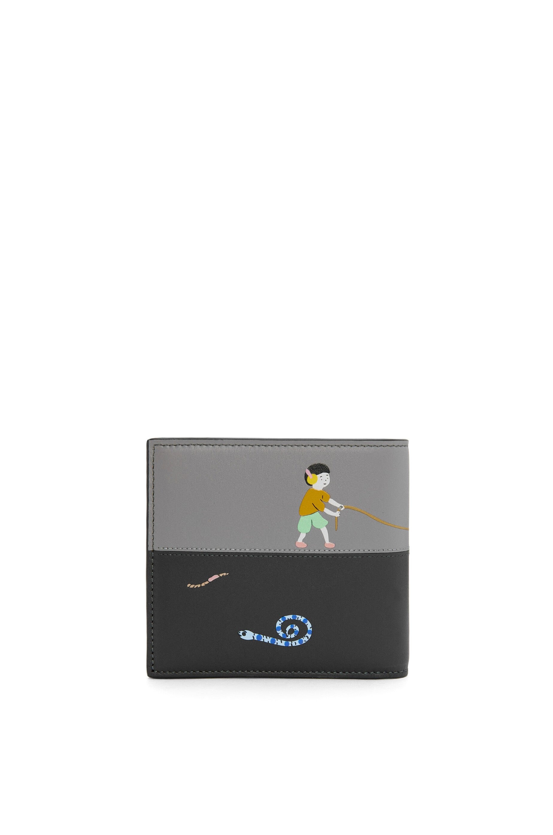 Mandragora bifold wallet in satin calfskin - 4