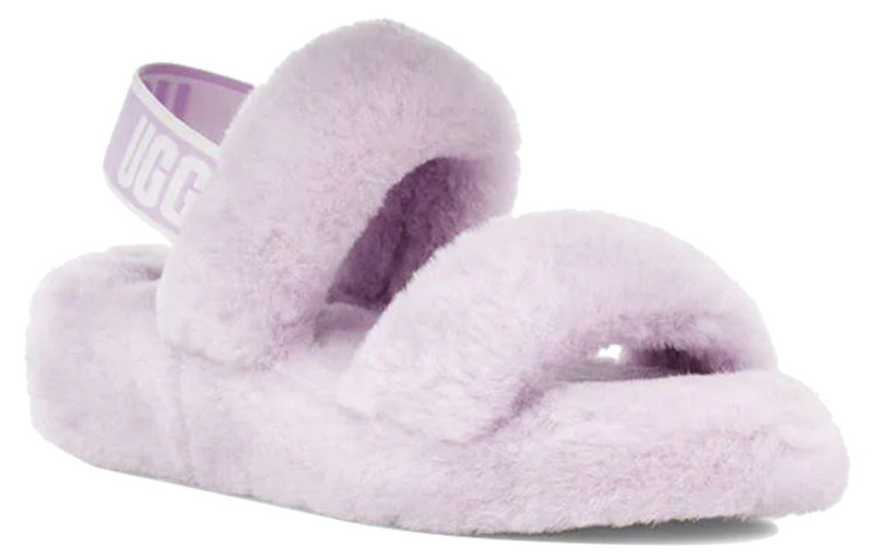 UGG (WMNS) UGG Oh Yeah Thick Sole Sandals Purple 1107953-CATR outlook