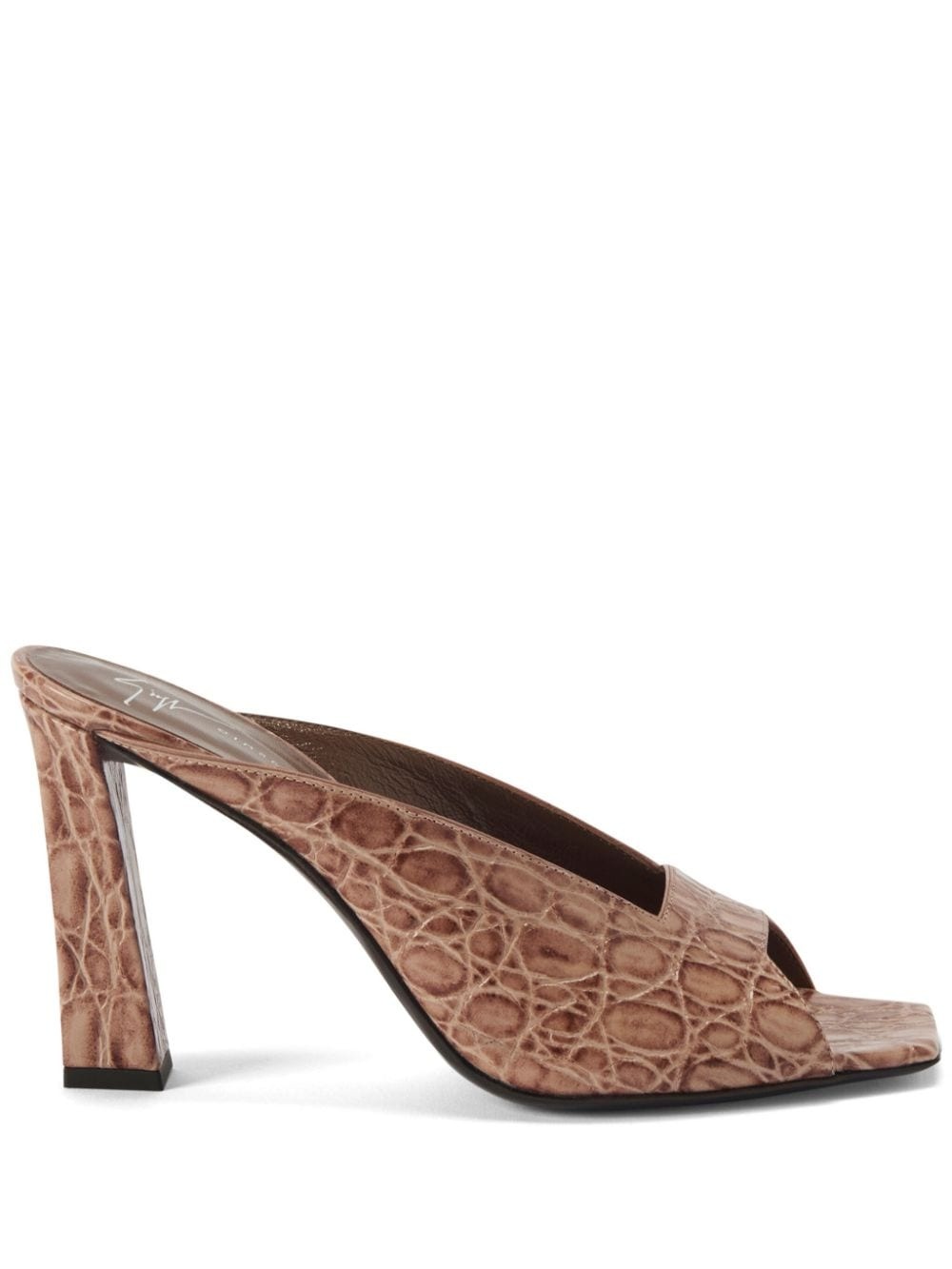Mya 90mm leather mules - 1