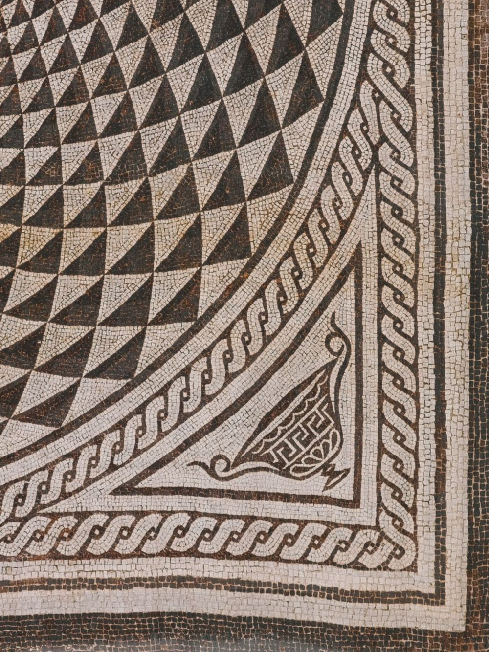 mosaic-pattern scarf - 2