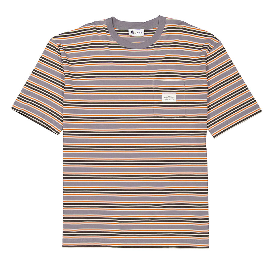 Etudes Exit Striped Cotton T-Shirt - 5