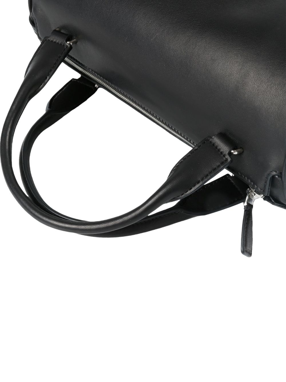 cylindrical leather bag - 3