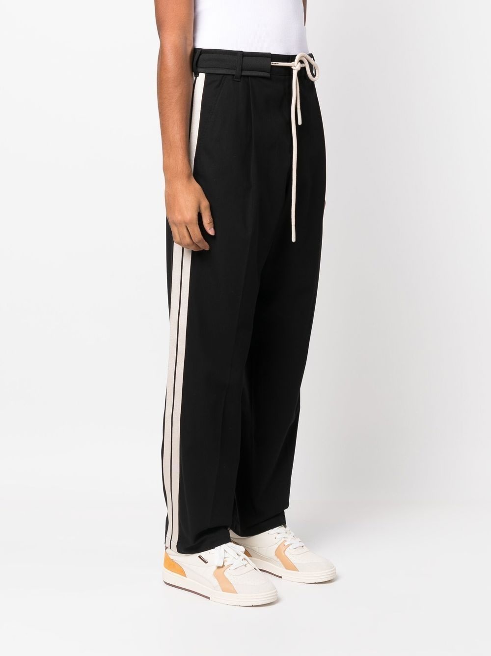 side-stripe track pants - 3